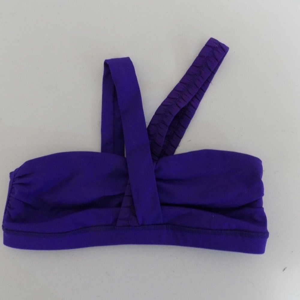LULULEMON Purple Sports Bra or Swim Top, 6 Plus FREE Bag
